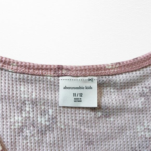 NWT Abercrombie Kids Waffle Knit Top, Size 11/12 - Picture 3 of 6